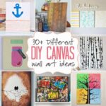 35+ DIY Canvas Wall Art Ideas: Unleash Your Creativity with These Canvas Tutorials